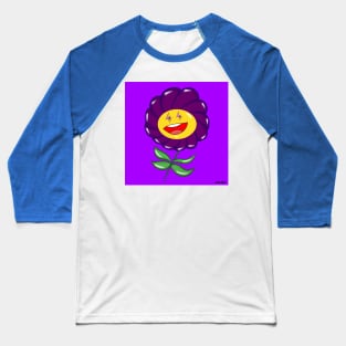 Morado sunflower ecopop Baseball T-Shirt